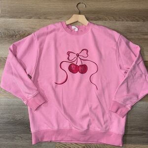 Pink Cherry Crewneck from Cotton On Body